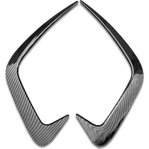 For BMW 3 Series G20 2020 ABS carbon fiber style tail exhaust tail pipe decorative cover trim external accessories