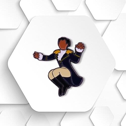 Cute Creative Hamilton Pin Badge Cartoon Anime Hamilton Enamel Pin Badge Brooch Funny Jewelry Gift