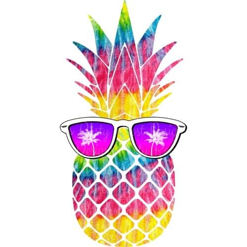 JMINE Div 5D Colorful summer Pineapple Full Diamond Painting cross stitch kits art High Quality artist 3D paint by diamonds