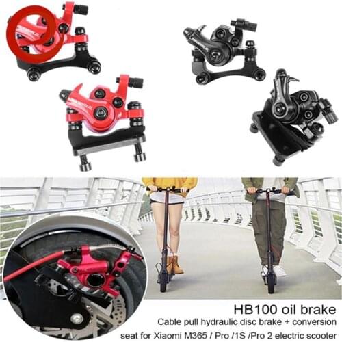 Upgrade Aluminium Alloy Hydraulic Brake For Xiaomi M365/Pro 1S Pro 2 Electric Scooter Hydraulic Brakes Disc Piston Accessories