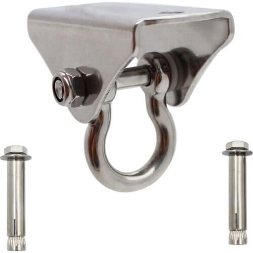 304 Stainless Steel hanging plate, yoga sand bag hanging rotating fixed plate With expansion bolt