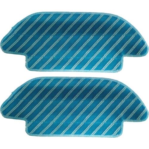 2pcs mop cloths for Cecotec Conga 4090 series Vacuum Cleaner Parts Cleaning Mop Pad Accessories Rag Cloth