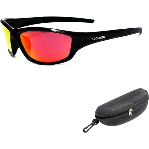 COOLMEN Polarized Sunglasses Cycling Glasses man MTB Bicycle Sport Cycling Fishing Sunglasses MTB Cycling Eyewear woman