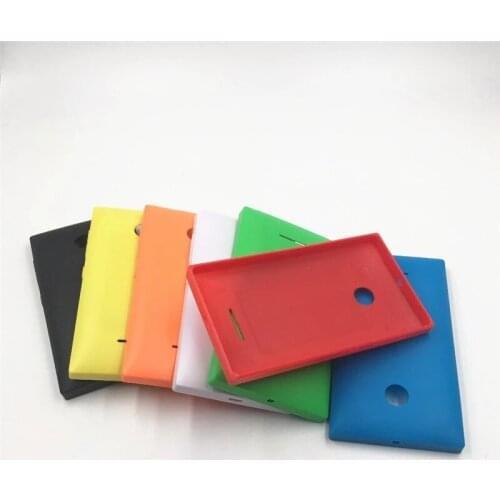 10Pcs/Lot Battery Door Back Cover Housing Case For Nokia Lumia 435 532 Battery Housing Cover With Power Volume Buttons