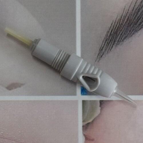 100pcs/lot 2RL Disposable 8mm Screw Gray Tattoo Needles Cartridges Tips For Premium Charmant Permanent Tattoo Machine Pen