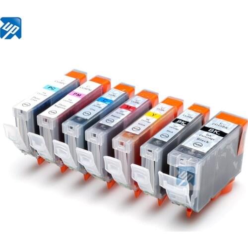 7pcs PGI-5BK CLI-8 CLI-8PC CLI-8PM ink cartridge for Canon MP950 MP960 MP970 MP-960 MP-970 printer full ink