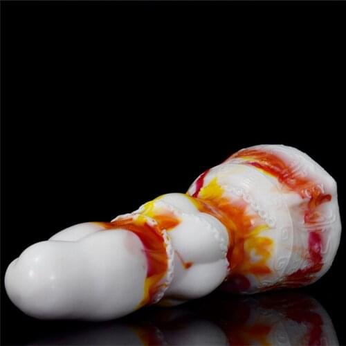 New Full colour Anal Toy anal toy long dildo European and American Adult Sex Toy with Large Size Color Imitation Animal Dildo239