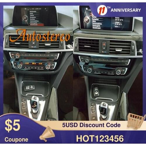 For BMW 3 Series 3GT F30/F31/F34 F33 F36 Android 10.0 8+128 Car Multimedia Player Auto Radio Head unit Car Stereo GPS Navigation