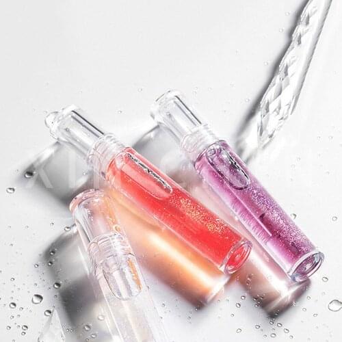 Clear Lip Gloss Tubes Empty Plastic Lip Balm Bottle Refillable Bottle Eyelash Growth Lipstick Cosmetic Containers 20pcs 5ml