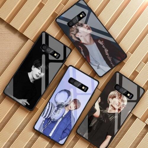 Euphoria jungkook kpop man Tempered Glass Phone Case For Samsung Galaxy S8 S9 S10 S20 PLUS J8 J6 J4 2018 NOTE 8 9 10 Cover Shell
