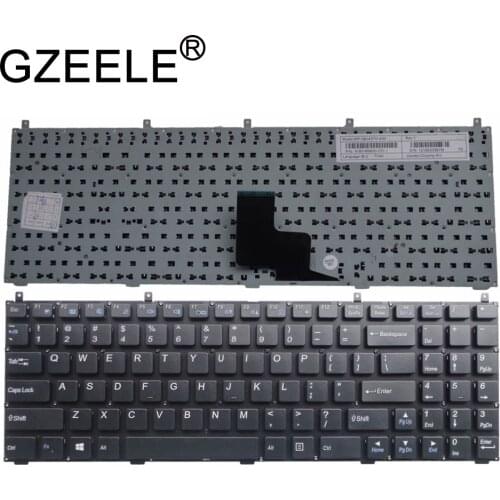 GZEELE NEW for Clevo W251HNQ W251HPQ W251HSQ W251HTQ W251HU W251HUQ Keyboard no Frame US English version