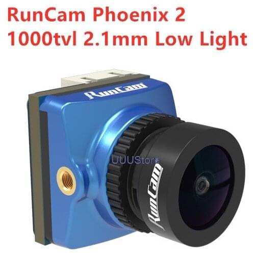 RunCam Phoenix 2 Excellent low light performance 1000tvl 2.1mm Freestyle FPV Camera PAL/NTSC Switchable keybord selection
