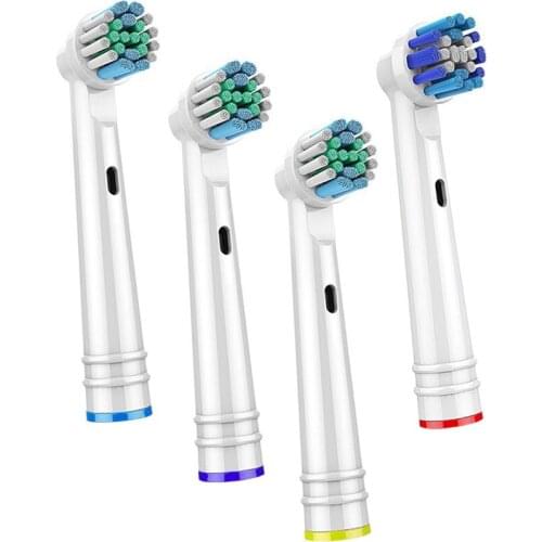 Precision Cleaning Efficiently Protect Teeth EB17-P Toothbrush Head Replacement Brush Heads For Oral-B Electric Toothbrush