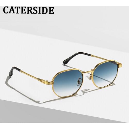 Emosnia Fashion Retro Sunglasses Women Men Summer Punk Stysle Metal Frame Dropship Vintage Luxury High Quantity Eyewear UV400