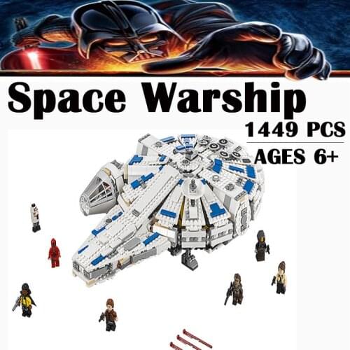Building Blocks Space Battleship Bricks Toys Kids Boy DIY Assemble Star Toy