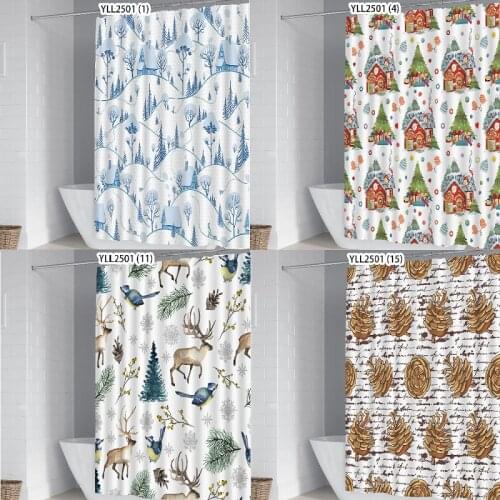 Christmas tree shower curtains bathroom set with shower curtain and rugs african bathroom decor black girl bathroom set curtain