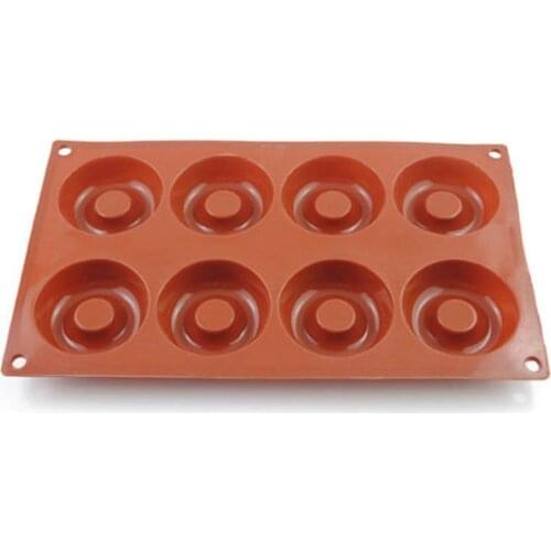 1Pc Silicone Donut Muffin Chocolate Cake Candy Cookie Cupcake Baking Mold Mould Pan [3]