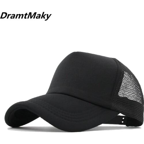 16 colors Baseball Caps Men Womens cap male Snapback Hip Hop Hat dad hat Summer Breathable Mesh Gorras Unisex Streetwear Bone