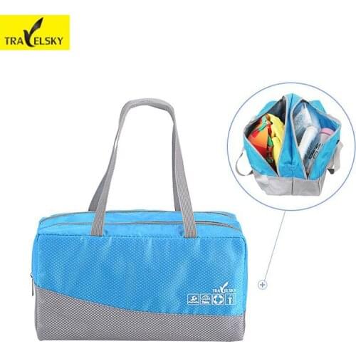 2PCS/SET Men&Women Handbag New Fashion Mulitifunctional Travel Bag Waterproof Bags Large Capacity Bags free shipping