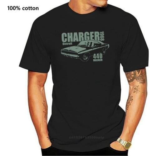 2020 Fashion Hot Damen T-Shirt - Charger 1968 - Frauen Girlie Mopar Muscle Car Hot Rod T shirt Tee Shirt