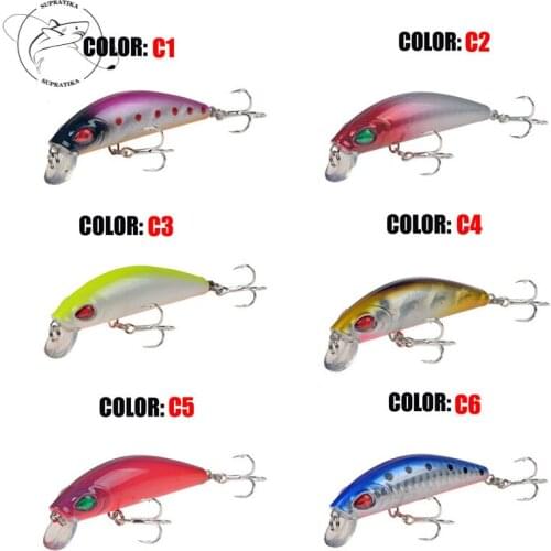 7cm/11g 3D Eyes Bionic Bait Artificial Simulation Crank ABS Plastic Hard Bait 6# With Sharp Hook Built-in Steel Ball
