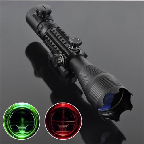 4-16x50 tactical riflescopes hunting sniper telescopic sight optical aiming device night avaliable gun scopes shoot attachment