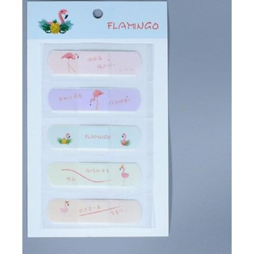 5 Stickers /sheet Breathable Cute Cartoon Band Aid Hemostasis Adhesive Bandages Outdoor Portable First Aid Emergency for Kids