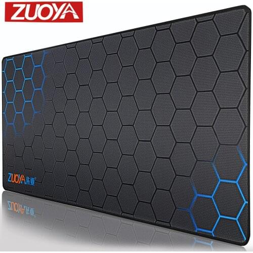 ZUOYA Gaming Mouse Pad Large Mouse Pad Gamer Big Mouse Mat Computer Mousepad Anti-slip Natural Rubber with Locking