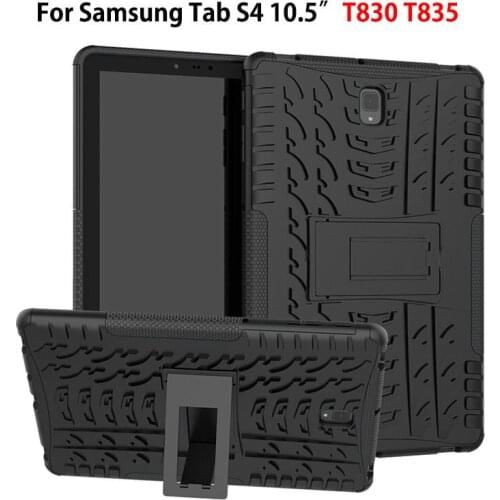 Case For Samsung Galaxy Tab S4 10.5 inch T830 T835 SM-T830 SM-T835 Cover Heavy Duty 2 in 1 Hybrid Rugged Durable Funda Shell