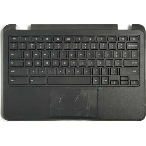 Dell Chromebook 11 3180 Palmrest Upper Case US Keyboard Bezel KB Touchpad 0VK0VC