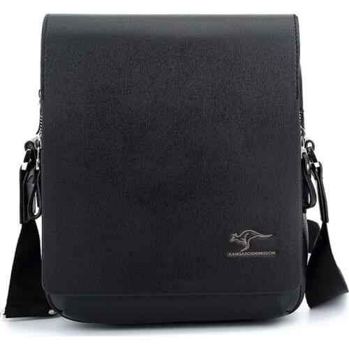 Business Mens Handbag Shoulder Bag High Quality Soft PU Leather Messenger Bag Male Luxury Bags Designer Mens Crossbody Bag SAC