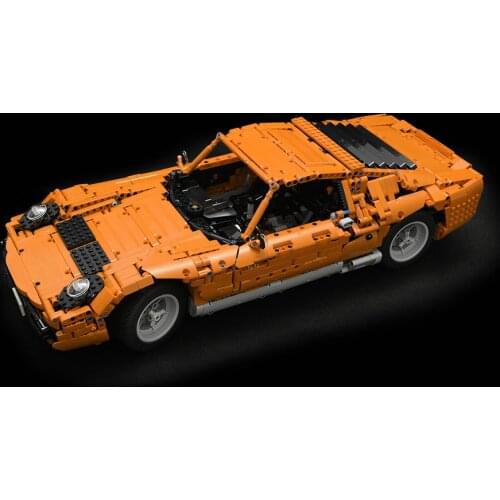 IpinMoc Lambor ghini Miura Super Racing Car Fit Leping MOC 24294 Model Kits Building Blocks Bricks Toy Kid Gift