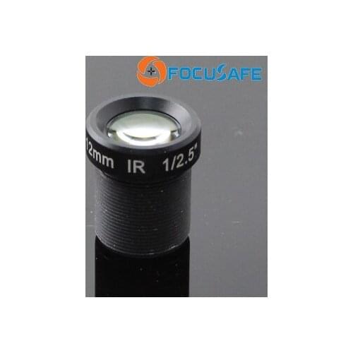 Focusafe 5 Megpixel M12 MTV 12mm 5MP HD CCTV Board Camera Lens IR HD Security Camera Lens with 1/2.5"