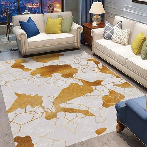 1Pcs 40cm*60cm Nordic Living Room Floor Mat Carpet Modern Minimalist Carpet Simple Doorway Carpet European Style Bedroom Mat