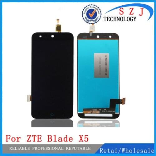 New 5'' inch For ZTE Blade X5 / Blade D3 T630 Full LCD DIsplay + Touch Screen Digitizer Assembly Replacement Free shipping