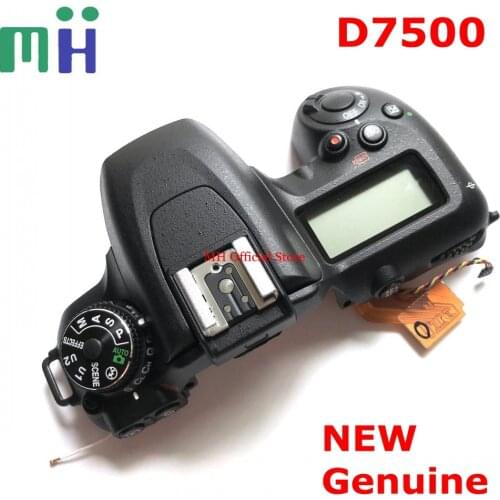 NEW For Nikon D7500 Top Cover Case Shell with Top LCD Flash Board Mode Dial Button Pop-up Unit Camera Replacement Spare Part