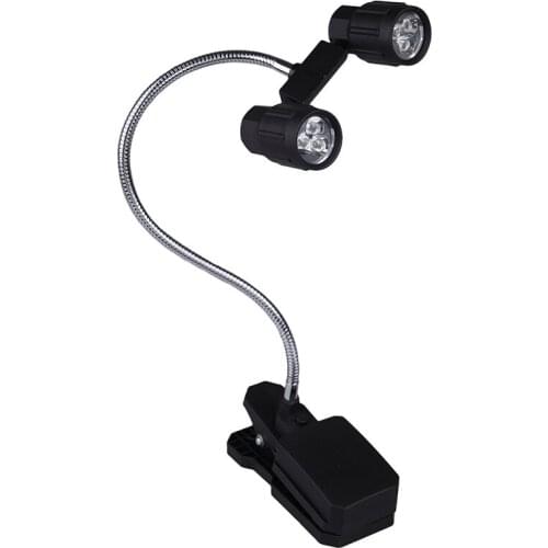 New Outdoor Double Light Lamps Adjustable Multi-angle 6 LEDs Grill Bright Light For Barbeque Outdoor Camping Dropshipping AA