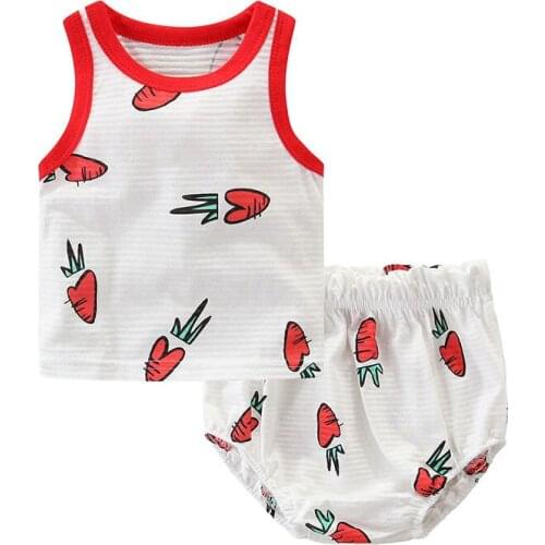 Baby Boy Clothes Fashion Gentleman Cotton Vest T Shirt + Shorts Newborn Clothing For Newborn Girls Summer Outfits