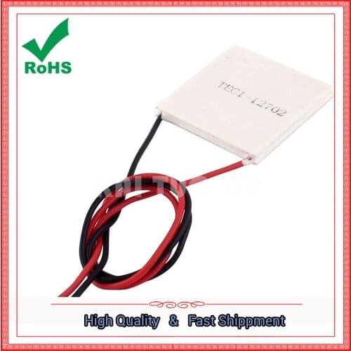 Low-power semiconductor cooling film TEC1-12702 40 * 40mm high-quality dehumidifier refrigerated box refrigeration