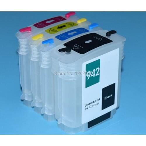 69ML 28ML HP940 Empty refillable ink cartridge for HP940 For HP officejet 8000 8500 8500A printer cartridges with 940 arc chips