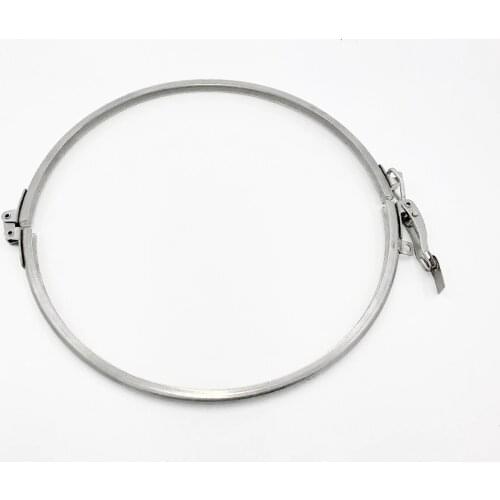 300mm Adjustable Clamp for tank . Stainless steel 304. Distillation . Clamp for pot