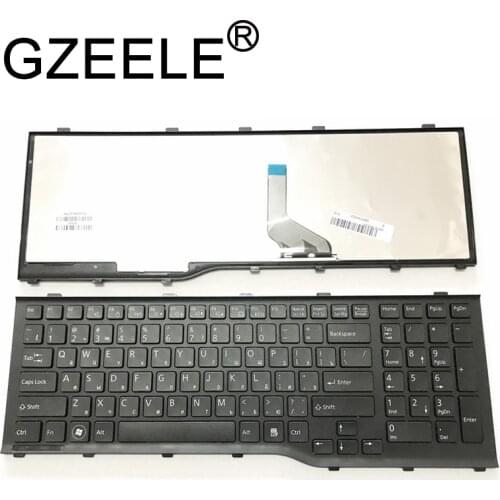SP/RU Russian Keyboard For Fujitsu Lifebook AH532 A532 N532 NH532 With Frame Laptop Keyboard MP-11L63SU-D85 CP569151-01 new