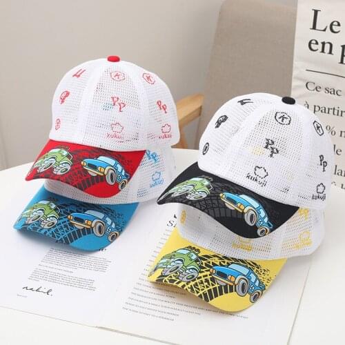 Doitbest mesh Child sun Baseball Cap Breathable thin summer Hip Hop Sunscreen kids Hats Boys Girls hat Caps snapback gorras