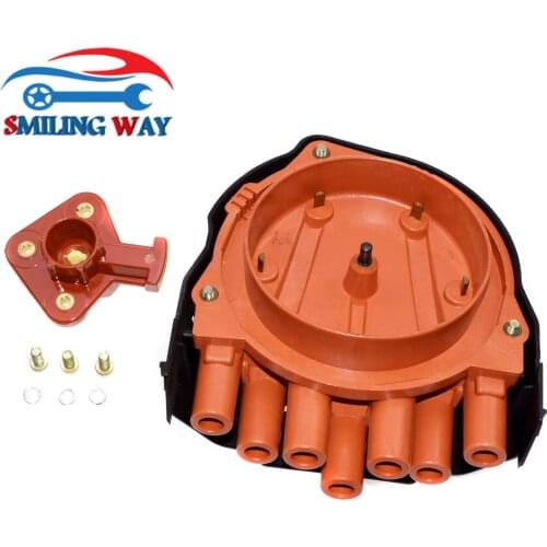 SMILING WAY# Distributor Rotor & Cap For BMW E30 E28 E34 E24 E23 E32 E38 E31 325i 525i 535i 735i 735iL 325is 325iX 525e 745i