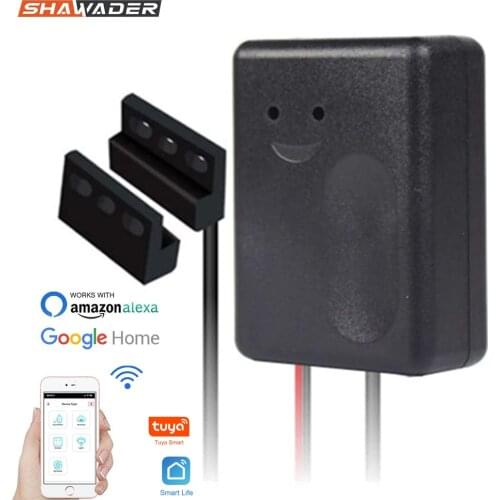 WIFI Smart Garage Door Opener Sensor Switch Intelligent Timing Voice Wireless Remote Control by Tuya Smartlife Alexa Google Home