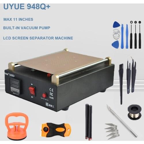 UYUE 948Q update version 948Q+ 11 INCH big work areas LCD screen separate machine built-in vacuum pump for iphone mobile phone