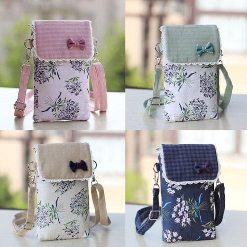 Women Mobile Phone Shoulder Bag Crossbody Pouch Case Belt Handbag Purse Wallet