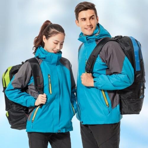 Winter Parka Men Women Windbreak Plus Velvet Thick Warm Windproof Coats ski suit Hooded Anorak Jackets Winter Jackets