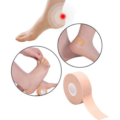 1 Roll Skin PE Heel Sticker Liners Slip Resistant Shoes Stickers High Heel Shoe Pad Insoles Heel Paste Anti-wear Feet 2.5x4.5M