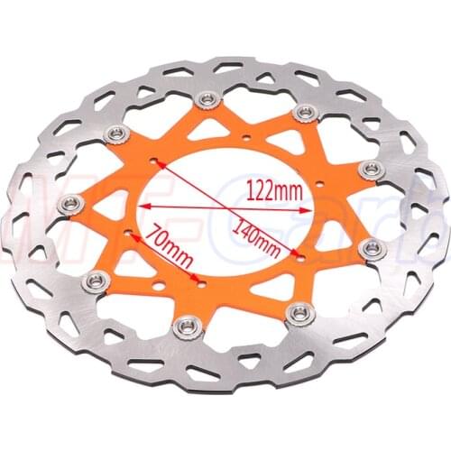 320MM Oversize Front Floating Brake Disc Rotor KTM EXC GS EXCF SX SXF SXS XC XCR XCW XCF XCRF MXC MX SMR SIX DAYS Supermoto